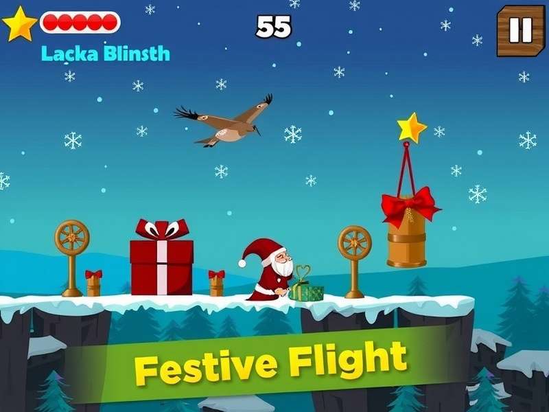 Festive Flight Game Screenshot